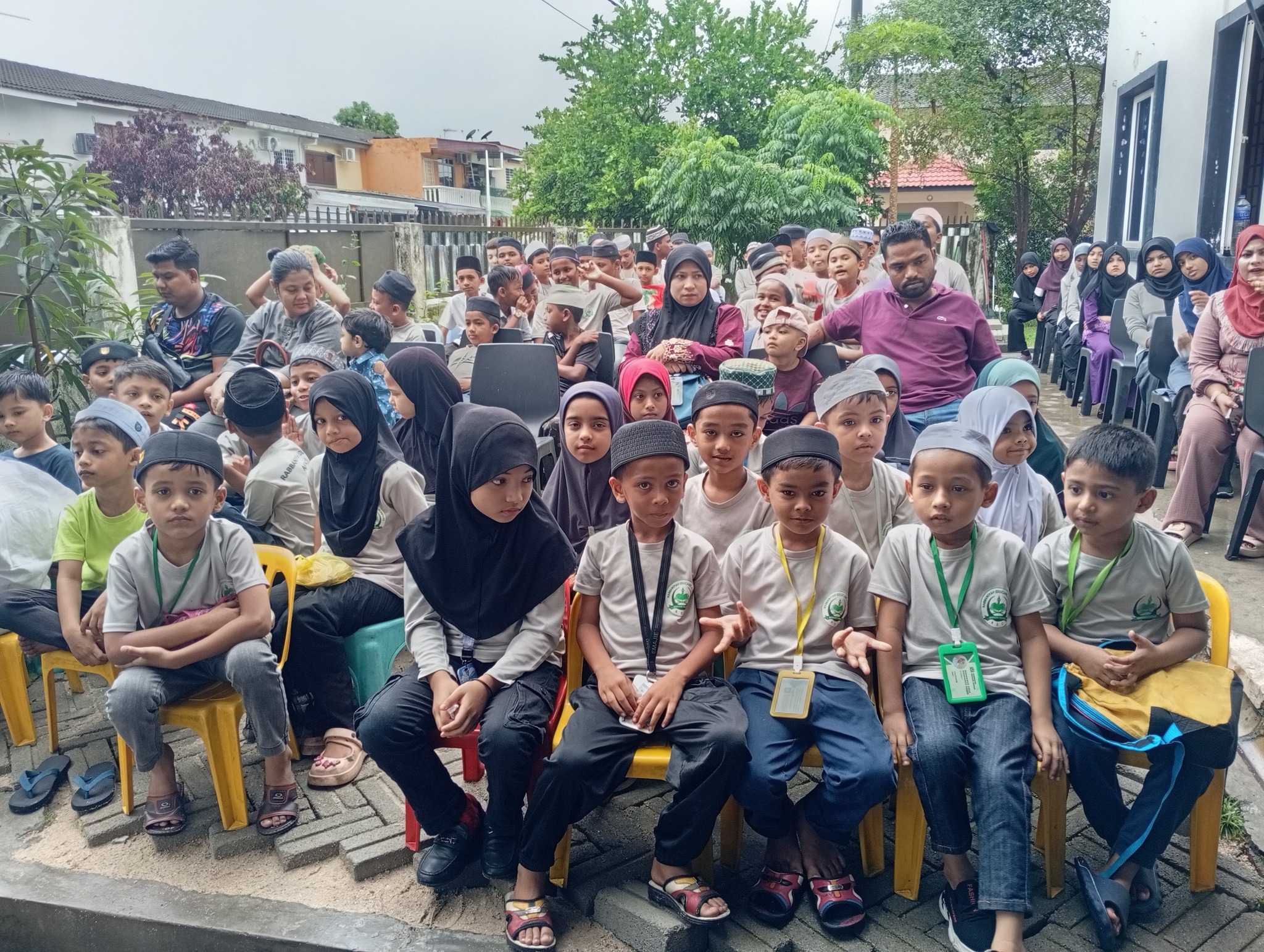 Rabbaniyah Educare students engaged in a classroom activity